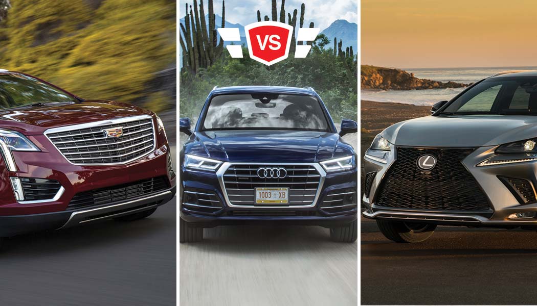 Audi Q5 Vs Cadillac Xt5 Vs Lexus Nx Luxury Crossover Comparison