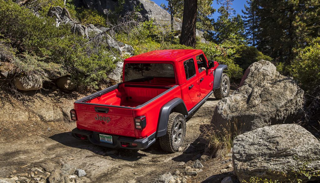 The 2020 Jeep Gladiator can do a little bit of everything. Off-road, hauling, towing, and family Sunday open-air drive, all-in-one.