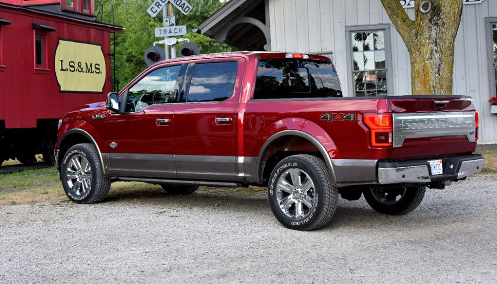 The 2020 Ford F-150 King Ranch offers up the best-selling truck in the world with the added luxury of soft and supple leather everywhere